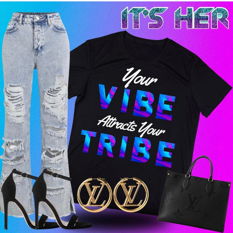 Your vibe attracts Your tribe t shirt