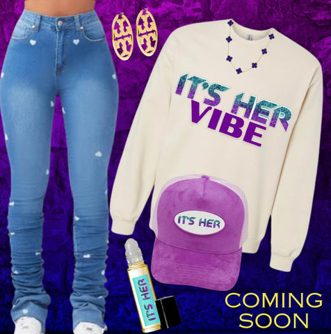 It’s Her vibe sweatshirt set