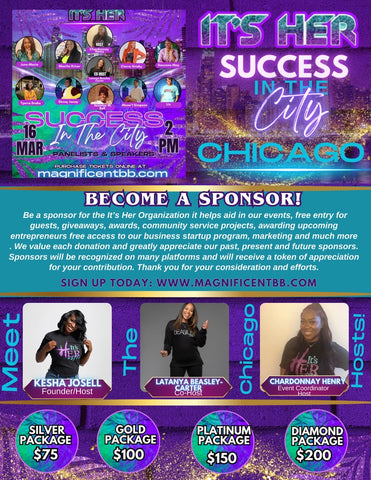 SUCCESS IN THE CITY SPONSORSHIP Chicago