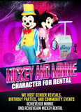 ACHIEVEHER  MINNIE & ACHIEVEHIM MICKEY CHARACTER RENTAL