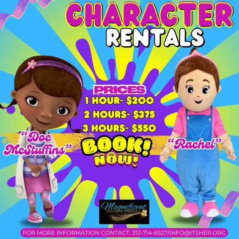 Doc McStuffins Mascot