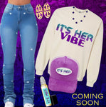 It’s Her vibe sweatshirt set