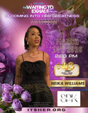 MINNESOTA….        WAITING TO EXHALE & BLOOMING INTO YOUR GREATNESS TOUR
